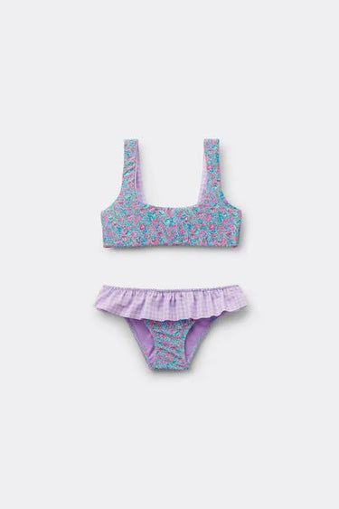 Bikini Girls’ Floral Vichy