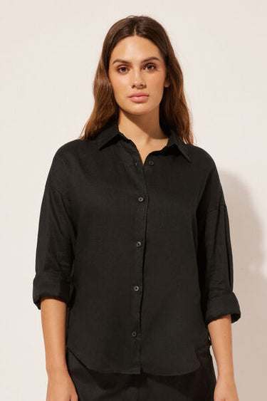 Short Linen Shirt