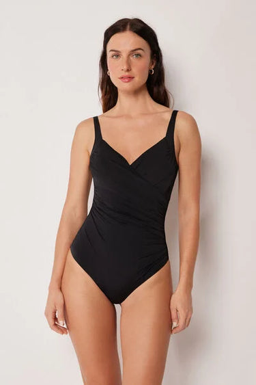 Slimming Swimsuit Elegant Draping
