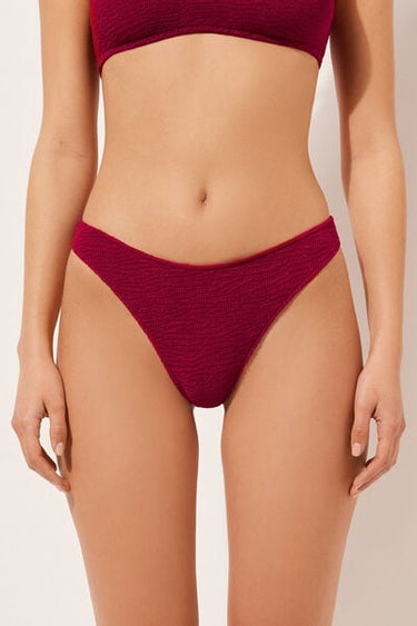 Brazilian Bikini Bottoms Crinkle Waves