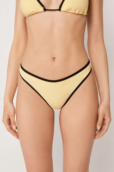 Brazilian Bikini Bottoms Bicolor Piping