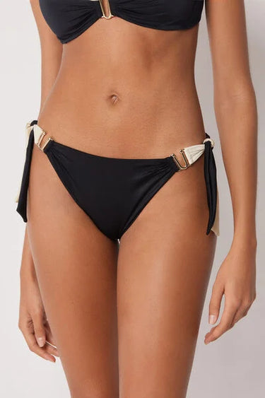 Bow Bikini Bottoms Elegant Bicolor