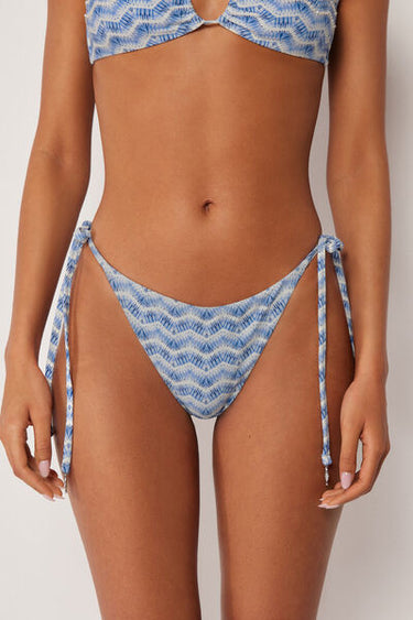 Tie Bikini Bottoms Water Reflection