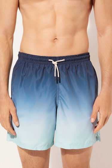 Men’s Patterned Boxer Swim Shorts Formentera