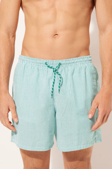 Men’s Striped Boxer Swim Shorts Formentera