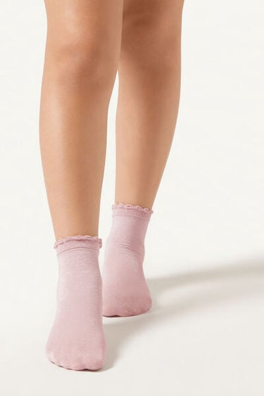Girls’ Glitter Socks