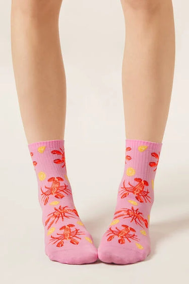Food-Patterned Socks