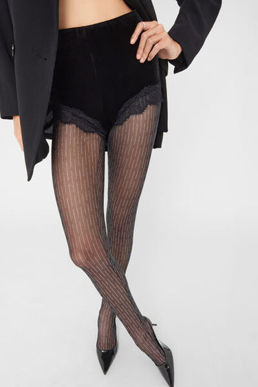 Rainy Glitter Tights