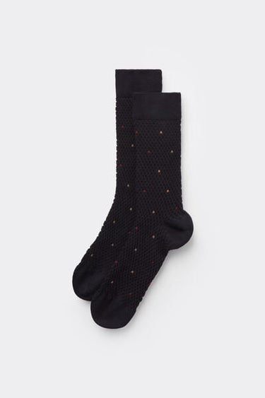 Men’s Patterned Socks with Cashmere