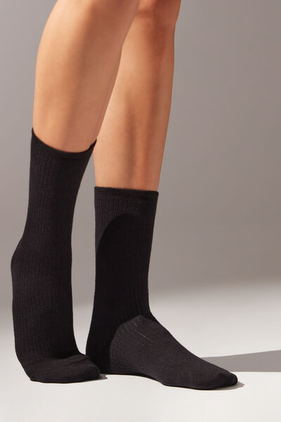 Short Cotton Thermal Socks - Short socks - Calzedonia