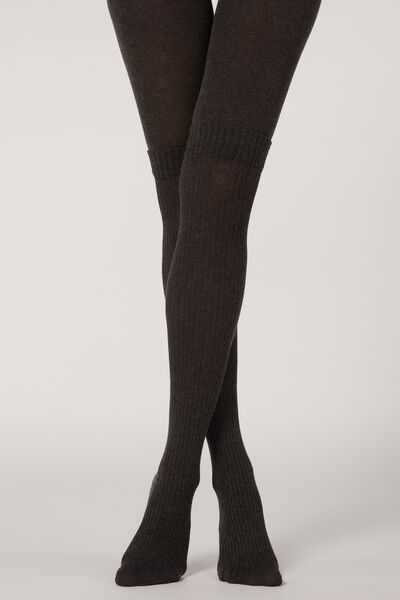 Longuette-effect Total Shaper Tights  Stocking tights, Tights, Cool tights
