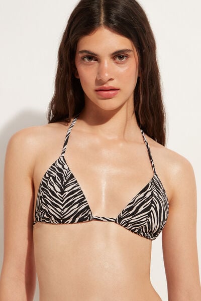 Triangle String Top Swimsuit Hollywood - Calzedonia