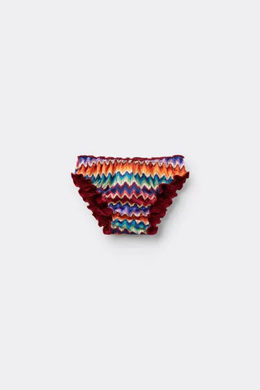 Bikini Bottoms Girls’ Vibrant Chevron