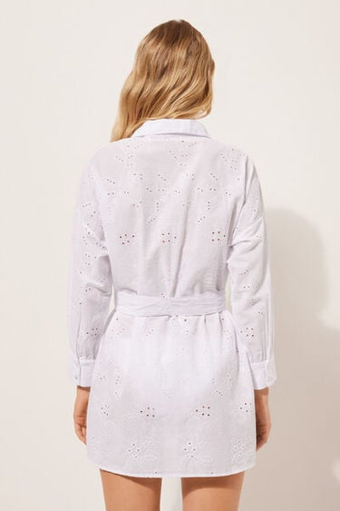 Long Broderie Anglaise Shirt