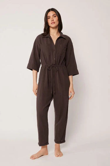 Drawstring Jumpsuit
