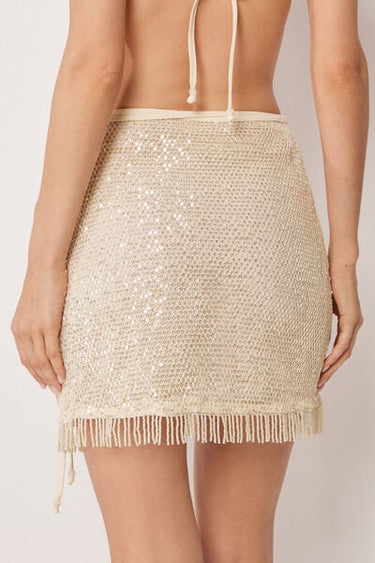 Sequin Net Skirt