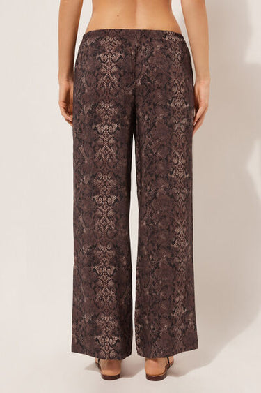 Tropical Print Trousers