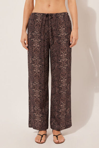 Tropical Print Trousers