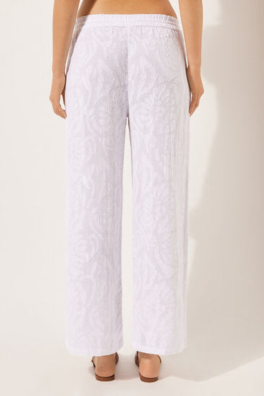 Jacquard Palazzo Trousers