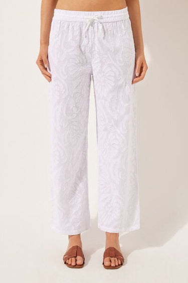 Jacquard Palazzo Trousers