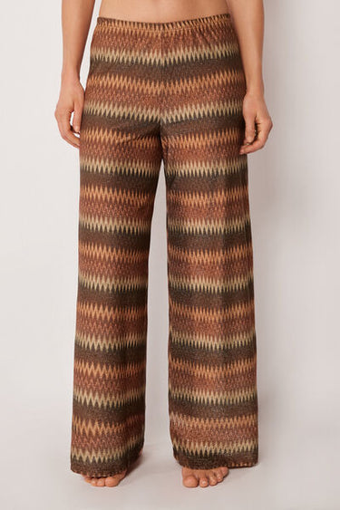 Golden Chevron Trousers