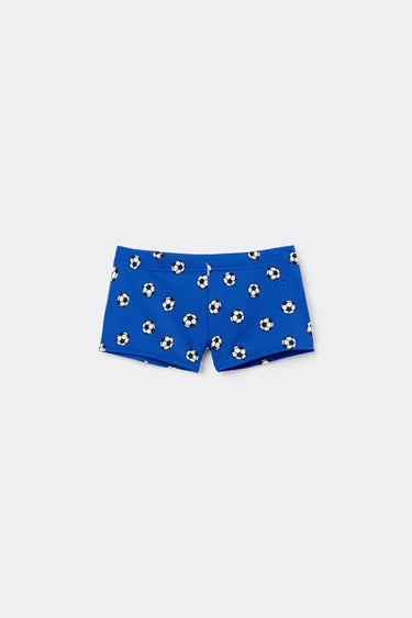 Boys' Boxer-Style Swimming Trunks Panama