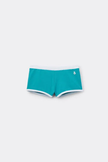 Boxer-Style Boys' Swim Shorts Panama