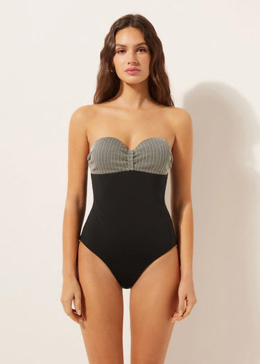 Swimsuit Golden Stripes