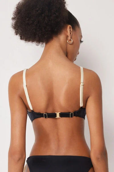Brassiere Bikini Top Elegant Bicolor