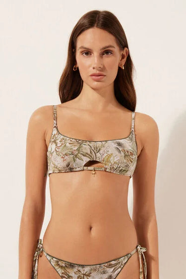 Brassiere Bikini Top Tropical Foliage