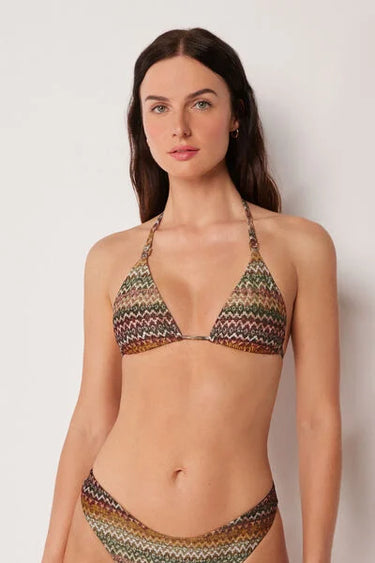 Triangle Bikini Top Elegant Ethnic