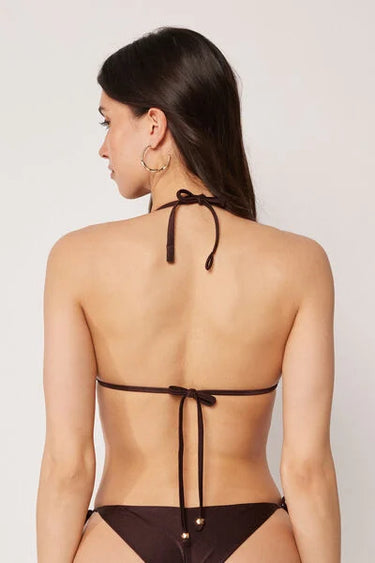 Triangle Bikini Top  Glitter