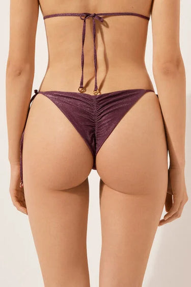 Tie Brazilian Bikini Bottoms Golden Glow