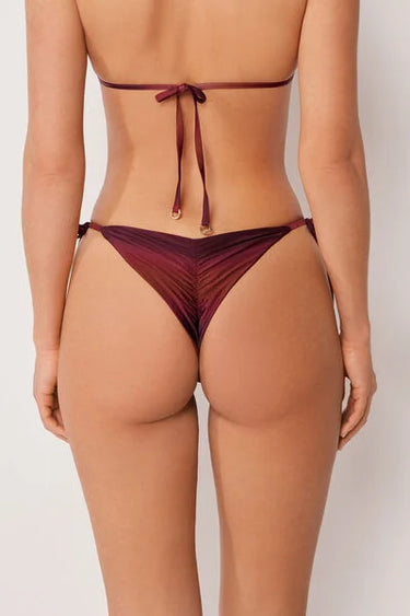 Tie Brazilian Bikini Bottoms Soft Shades