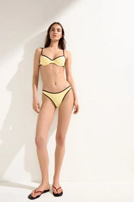 Bikini Bottoms Bicolor Piping