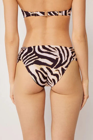 Bikini Bottoms Savannah Zebra
