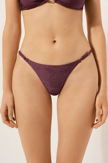 Thong Bikini Bottoms Golden Glow