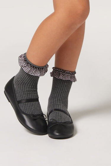 Kids’ Ruched Socks