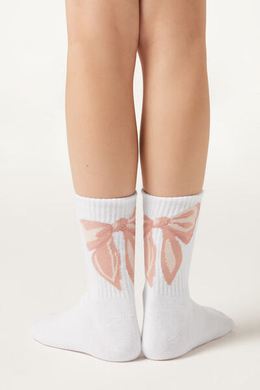 Kids’ Patterned Sport Socks
