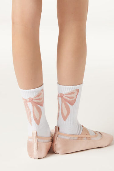 Kids’ Patterned Sport Socks