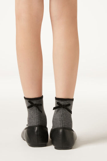 Girls’ Bow Socks