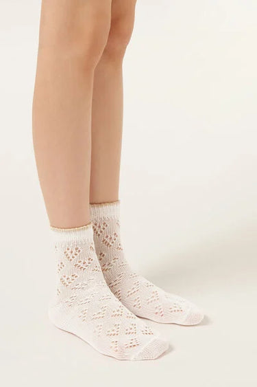 Girls’ Openwork Socks