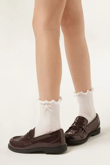 Girls’ Socks with Bow