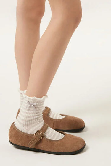 Girls’ Striped Socks