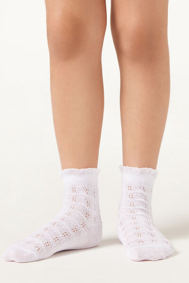 Girls’ Openwork Socks