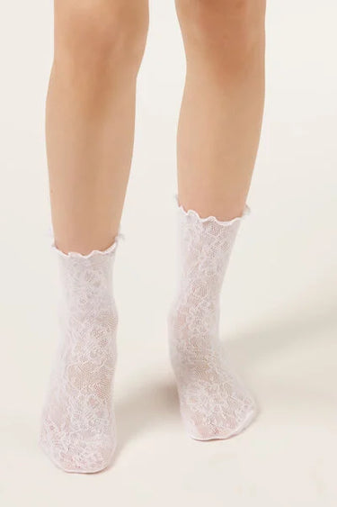 Elegant Sheer Girls’ Socks