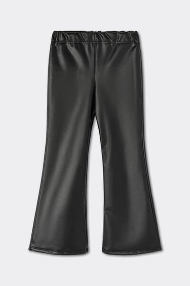 Girls’ Faux-Leather Leggings