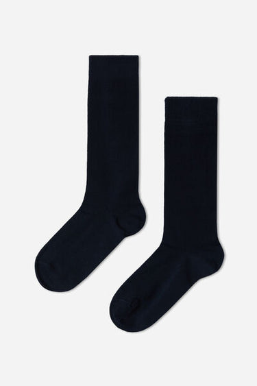 Kids’ Breathable Cotton Long Socks