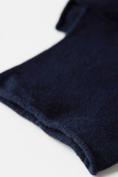 Seamless Short Socks with Cashmere
