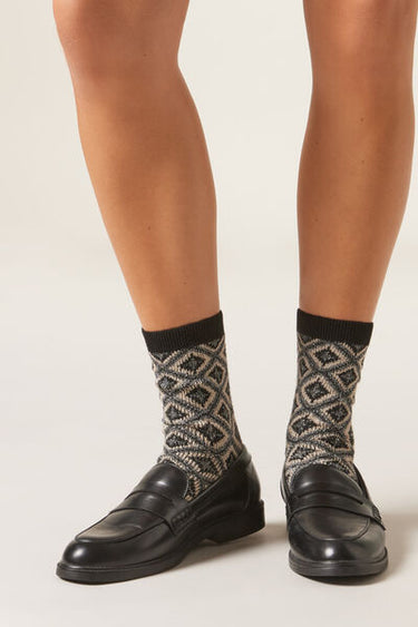 Argyle Socks with Cashmere